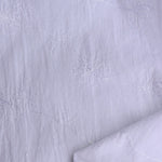 Load image into Gallery viewer, White Embroidered Cotton Slub Lawn
