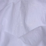 Load image into Gallery viewer, White Embroidered Cotton Slub Lawn
