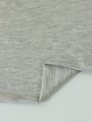 Load image into Gallery viewer, Light Heather Gray Bamboo Spandex | Designer Deadstock