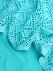 Load image into Gallery viewer, Layering Duos #2 | Swim/Activewear Fabric Bundles | 2YDS Mesh/Lace + 1YD Solid