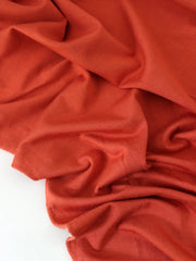 Load image into Gallery viewer, Burnt Orange Bamboo Spandex | Designer Deadstock