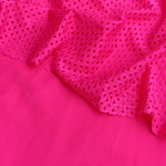 Load image into Gallery viewer, Layering Duos #4 | Swim/Activewear Fabric Bundles | 2YDS Mesh/Lace + 1YD Solid
