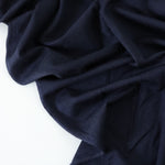 Load image into Gallery viewer, Midnight Navy Bamboo Spandex | Designer Deadstock
