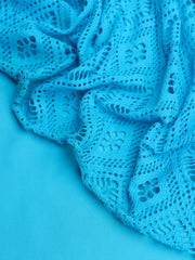 Load image into Gallery viewer, Layering Duos #11 | Swim/Activewear Fabric Bundles | 2YDS Mesh/Lace + 1YD Solid