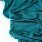 Load image into Gallery viewer, Teal Bamboo Spandex | Designer Deadstock
