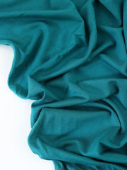 Load image into Gallery viewer, Teal Bamboo Spandex | Designer Deadstock