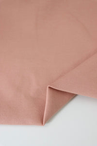 Rosy Mauve Viscose Nylon Ponte