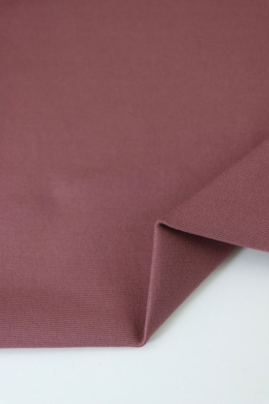 Antique Mauve Viscose Nylon Ponte