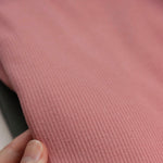 Load image into Gallery viewer, Salmon Cotton Spandex 2x1 Rib Knit
