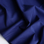 Load image into Gallery viewer, Navy Cotton Poplin | Designer Deadstock
