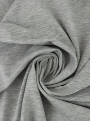 Load image into Gallery viewer, Heather Gray Viscose Nylon Ponte