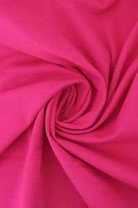 Bright Fuchsia Viscose Nylon Ponte