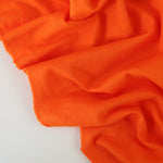 Load image into Gallery viewer, Fluoro Orange 100% Cotton Jersey
