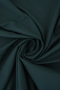 Hunter Green Viscose Nylon Ponte