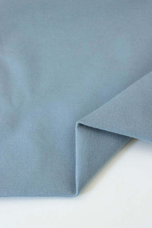 Dusty Chambray Viscose Nylon Ponte