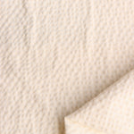 Load image into Gallery viewer, Ivory &amp; Beige Cotton Seersucker | Designer Deadstock
