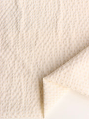 Load image into Gallery viewer, Ivory &amp; Beige Cotton Seersucker | Designer Deadstock
