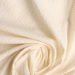 Load image into Gallery viewer, Ivory &amp; Beige Cotton Seersucker | Designer Deadstock
