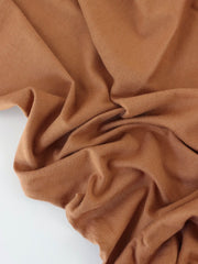Load image into Gallery viewer, Pecan Brown 100% Cotton Jersey
