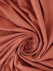 Load image into Gallery viewer, Pink Terracotta 100% Cotton Jersey