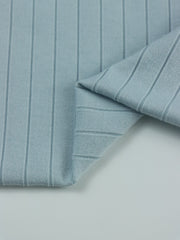 Load image into Gallery viewer, 2YD 9IN REMNANT; Dusty Blue Seville Wide Rib Knit