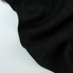 Load image into Gallery viewer, Black Seville Wide Rib Knit
