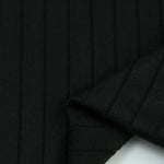 Load image into Gallery viewer, Black Seville Wide Rib Knit

