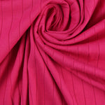 Load image into Gallery viewer, Fuchsia Seville Wide Rib Knit
