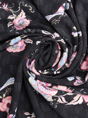 Load image into Gallery viewer, Wanderloom on Midnight Bubble Crepe