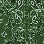 Load image into Gallery viewer, Bandana on Kelp Swim Tricot | Italian Designer Deadstock | By The Half Yard
