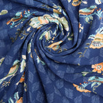 Load image into Gallery viewer, Wanderloom on Lagoon Bubble Crepe
