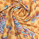 Load image into Gallery viewer, Wanderloom on Marigold Bubble Crepe
