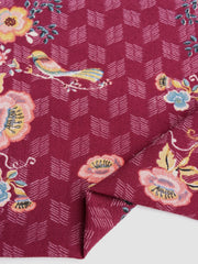 Load image into Gallery viewer, Wanderloom on Mulberry Bubble Crepe