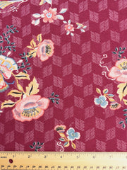 Load image into Gallery viewer, Wanderloom on Mulberry Bubble Crepe