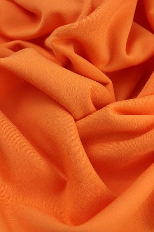 Highlighter Orange Polartec Power Stretch Fleece