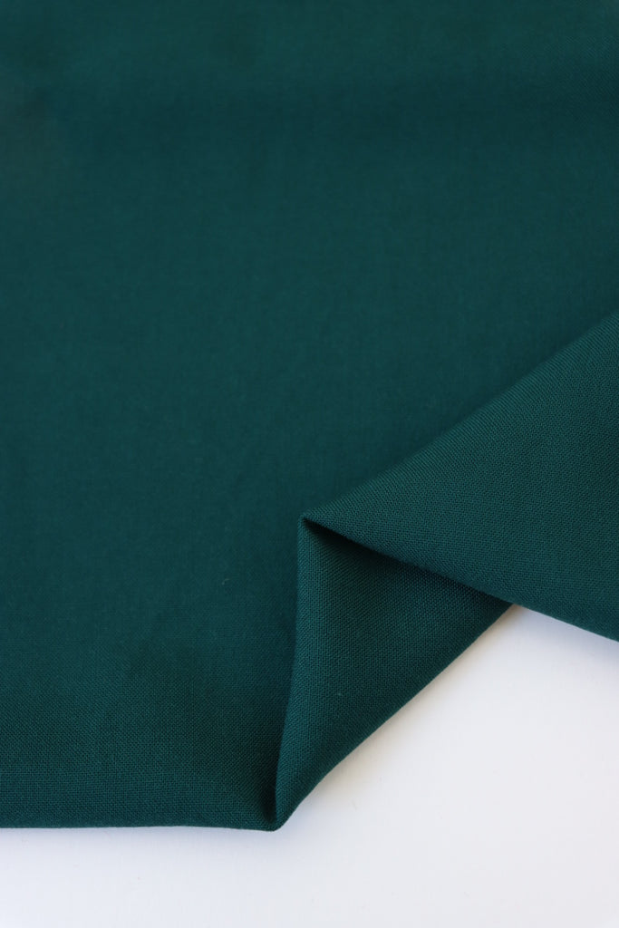 Hunter Green Rayon Challis | Surge Fabric Shop