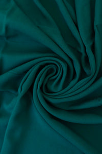 Hunter Green Rayon Challis