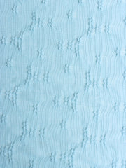 Load image into Gallery viewer, Dusty Blue Bloom Textured Jacquard Knit