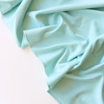 Load image into Gallery viewer, Light Aqua Heavy Bamboo Spandex | Designer Deadstock
