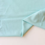 Load image into Gallery viewer, Light Aqua Heavy Bamboo Spandex | Designer Deadstock

