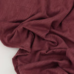 Load image into Gallery viewer, Wine Cotton Modal Slub Jersey Knit
