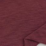 Load image into Gallery viewer, Wine Cotton Modal Slub Jersey Knit
