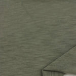 Load image into Gallery viewer, Olive Cotton Modal Slub Jersey Knit
