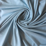 Load image into Gallery viewer, Baby Blue Heavy Bamboo Spandex | Designer Deadstock
