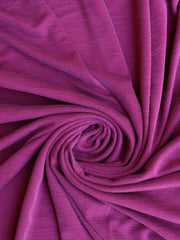 Load image into Gallery viewer, Magenta Cupro Slub Rib