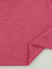 Load image into Gallery viewer, Sassy Pink Cotton Modal Slub Jersey Knit
