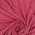 Load image into Gallery viewer, Sassy Pink Cotton Modal Slub Jersey Knit
