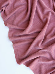 Load image into Gallery viewer, Terracotta Cupro Slub Rib