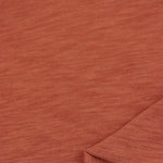 Load image into Gallery viewer, Rust Cotton Modal Slub Jersey Knit
