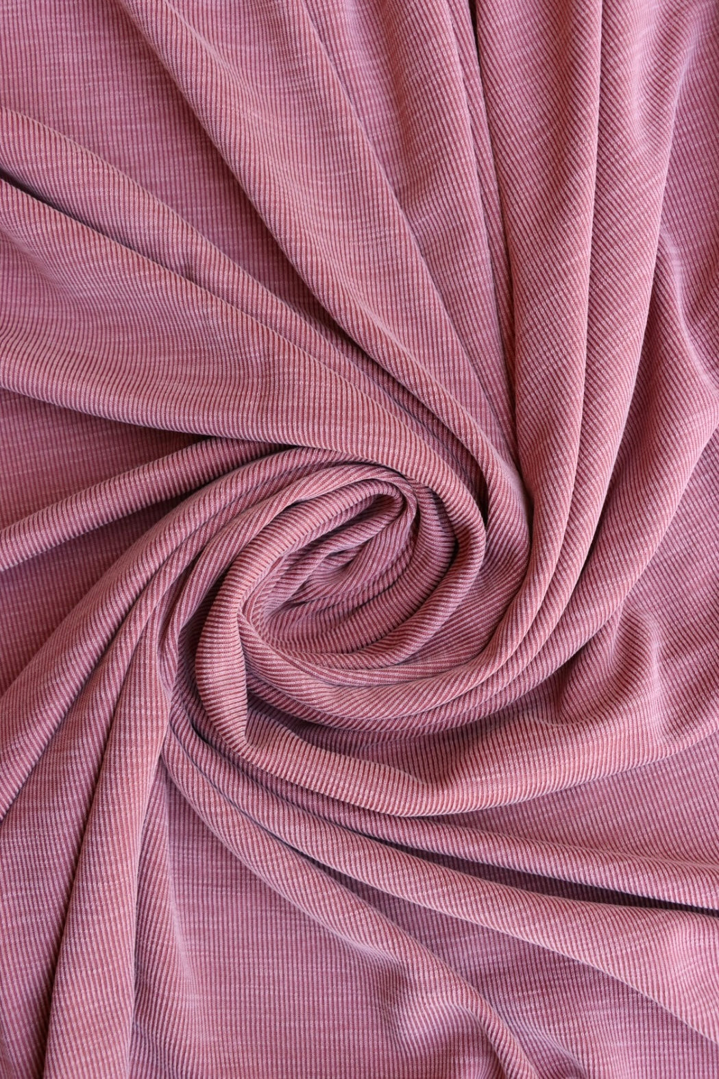 Slub Rib Terracotta Cupro Slub Rib | Surge Fabric Shop